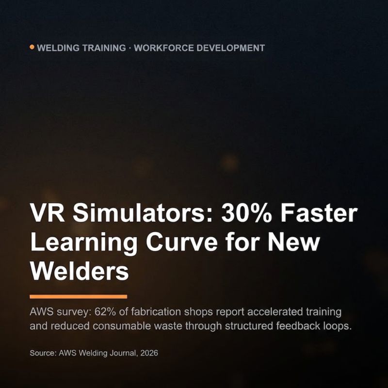 Welder training simulator ROI