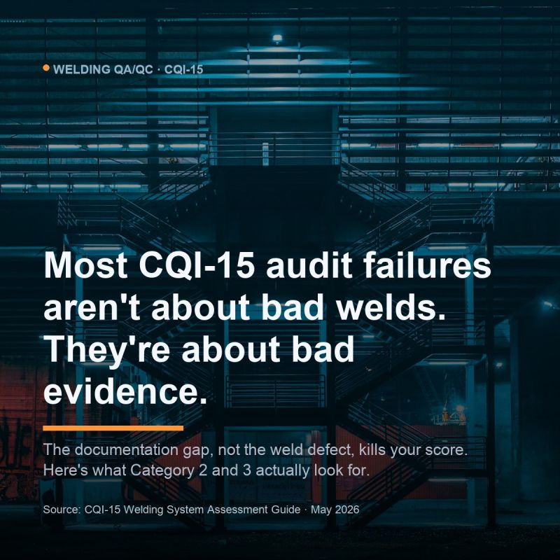 According to the AIAG CQI-15 Welding System Assessment guide (released May...