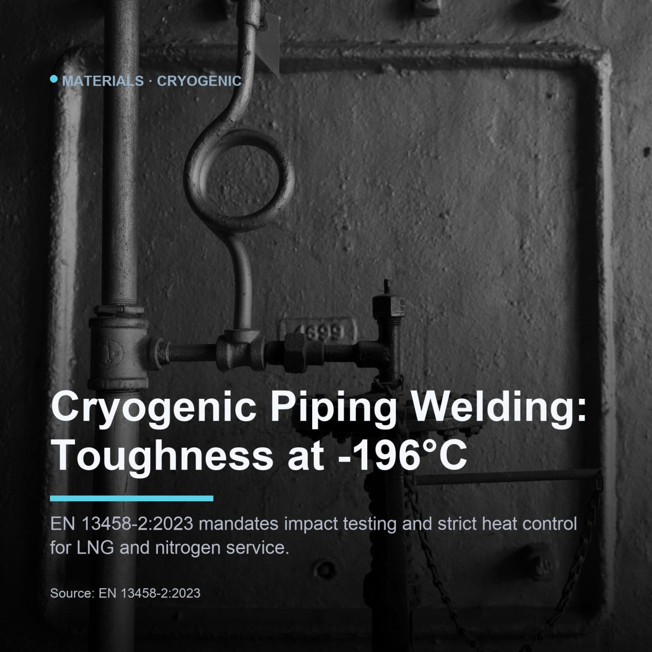 Cryogenic Piping Material Selection and Welding per EN 13458