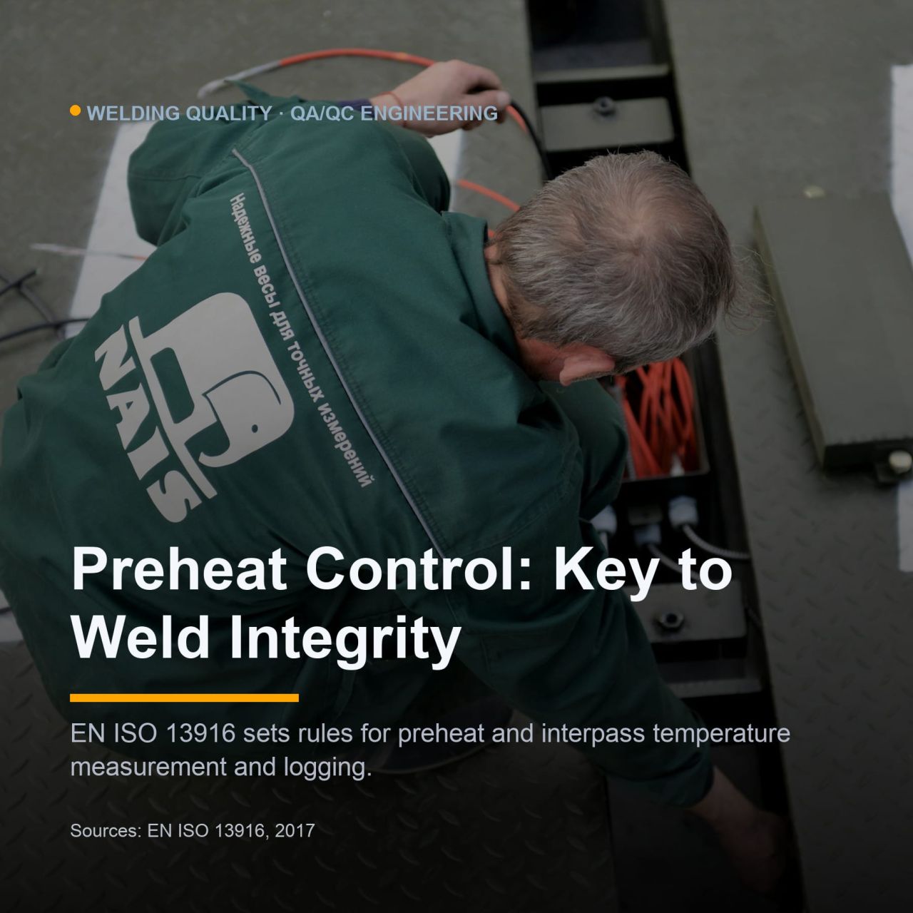 Preheating and Interpass Temperature Control for Welding