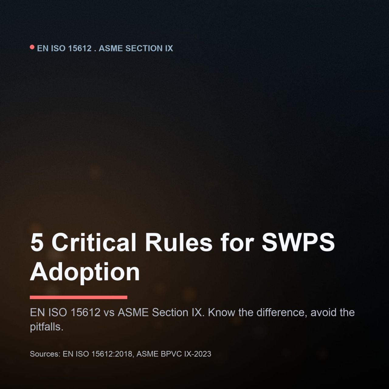 SWPS by Adoption, 5 Critical Rules