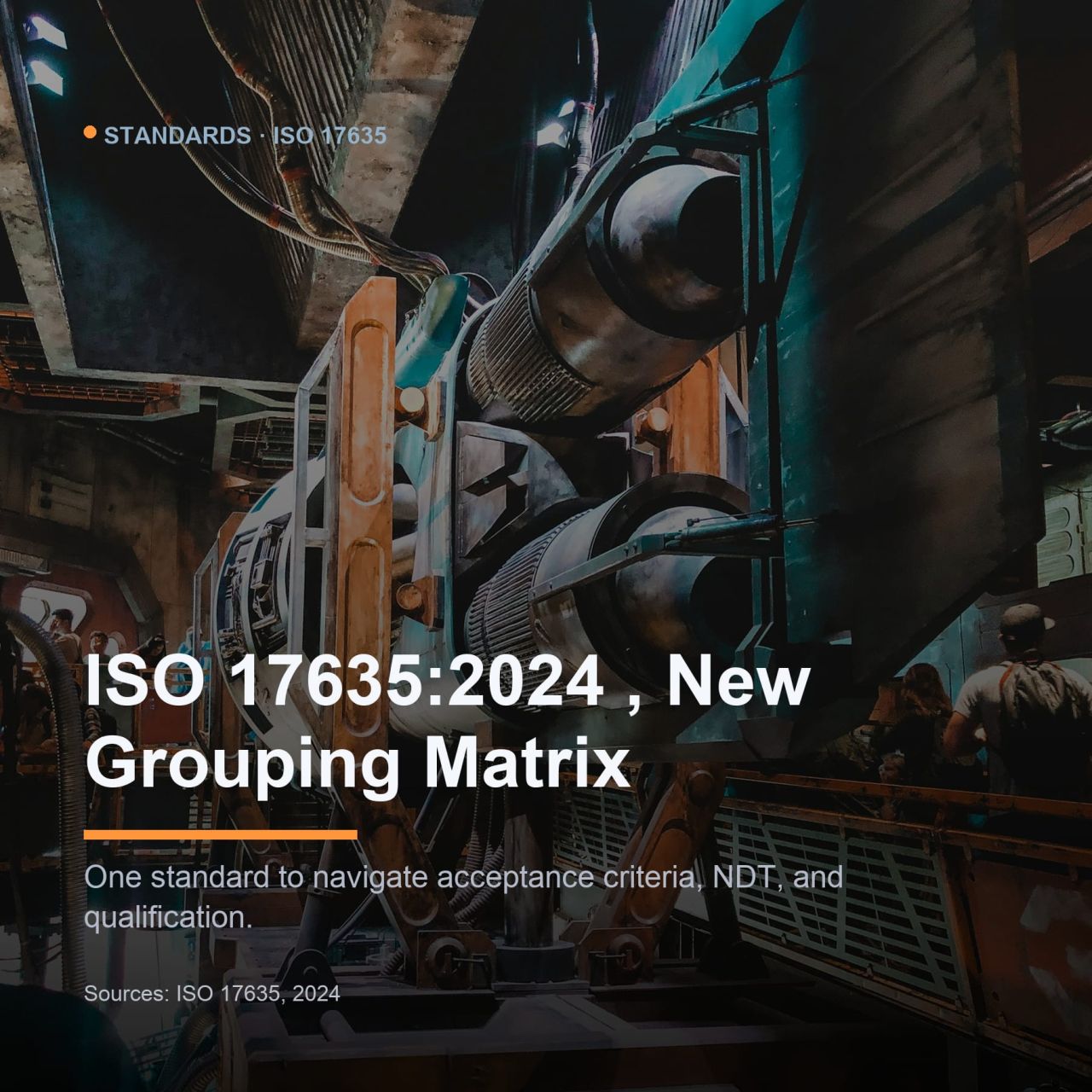 According to the latest revision of ISO 17635:2024, the way we group welding...